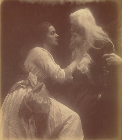 Vivien und Merlin von Julia Margaret Cameron